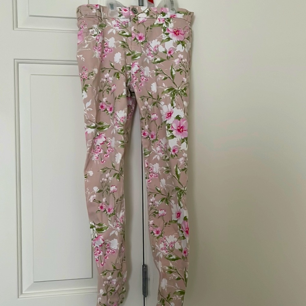 Rose Pink Jeans with Flowers from Children Place